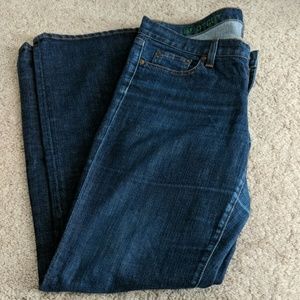Like new j. Crew boot cut jeans